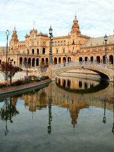 beautiful Plaza de Espana, Sevilla, Spain