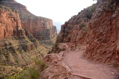 Bright Angel trail in Grand Canyon National Park