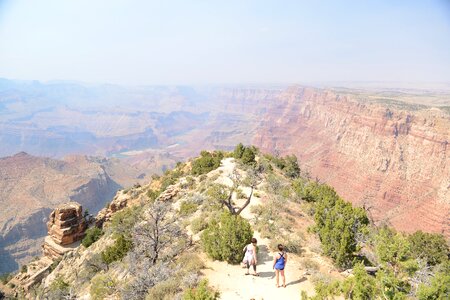 Mather Point in Grand Canyon photo