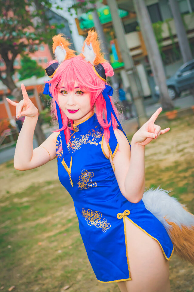 Portrait of girl cosplay