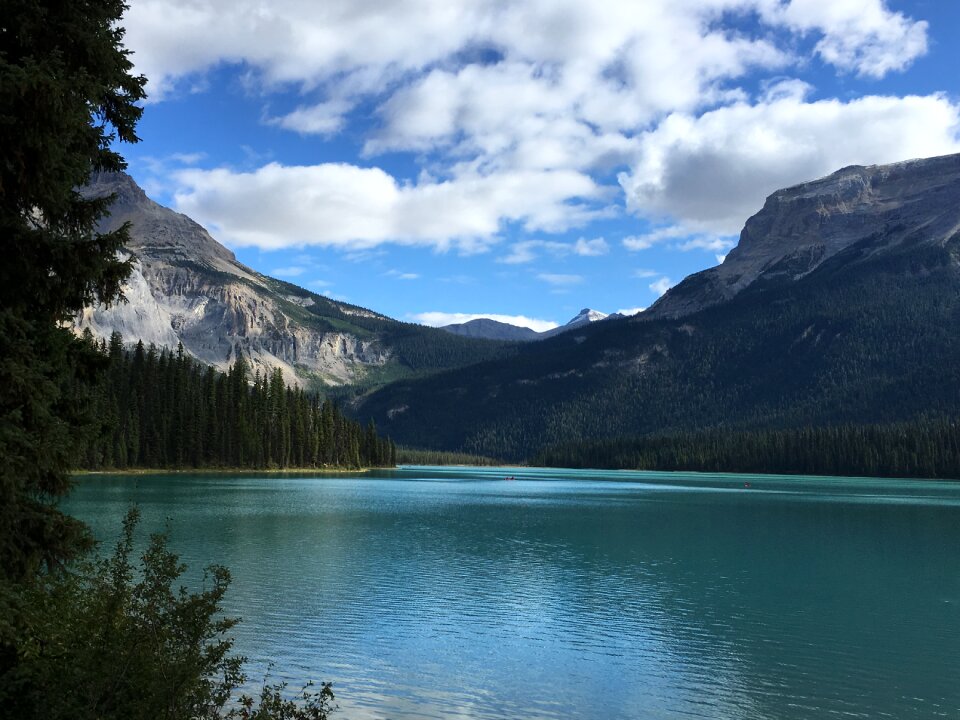 Spirit Island in Maligne Lake, Jasper, Canada