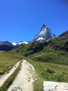 Mattehorn alpine mountain, Switzerland