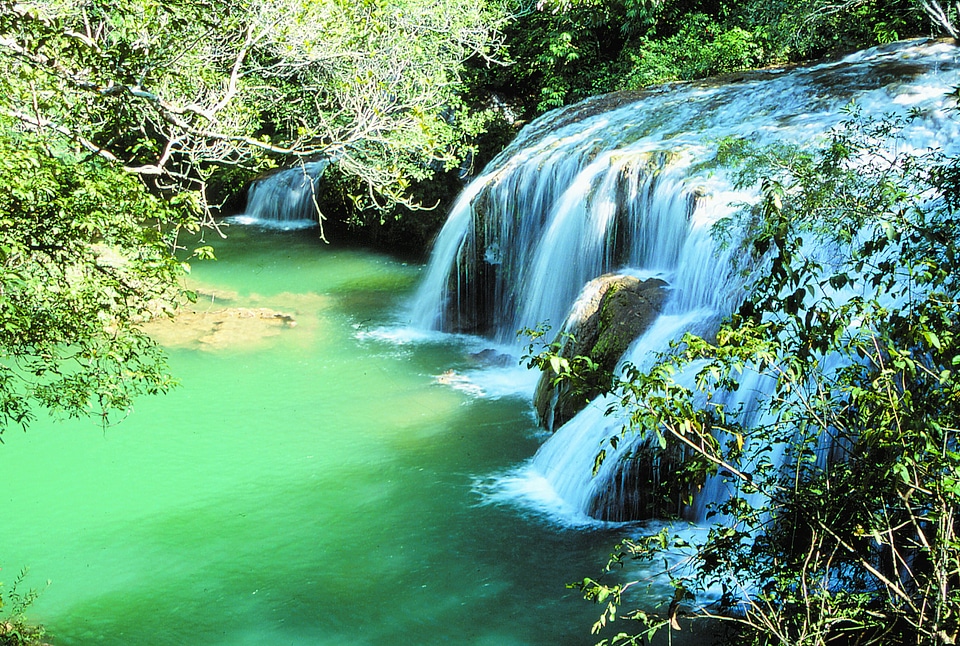 Water waterfall nature photo