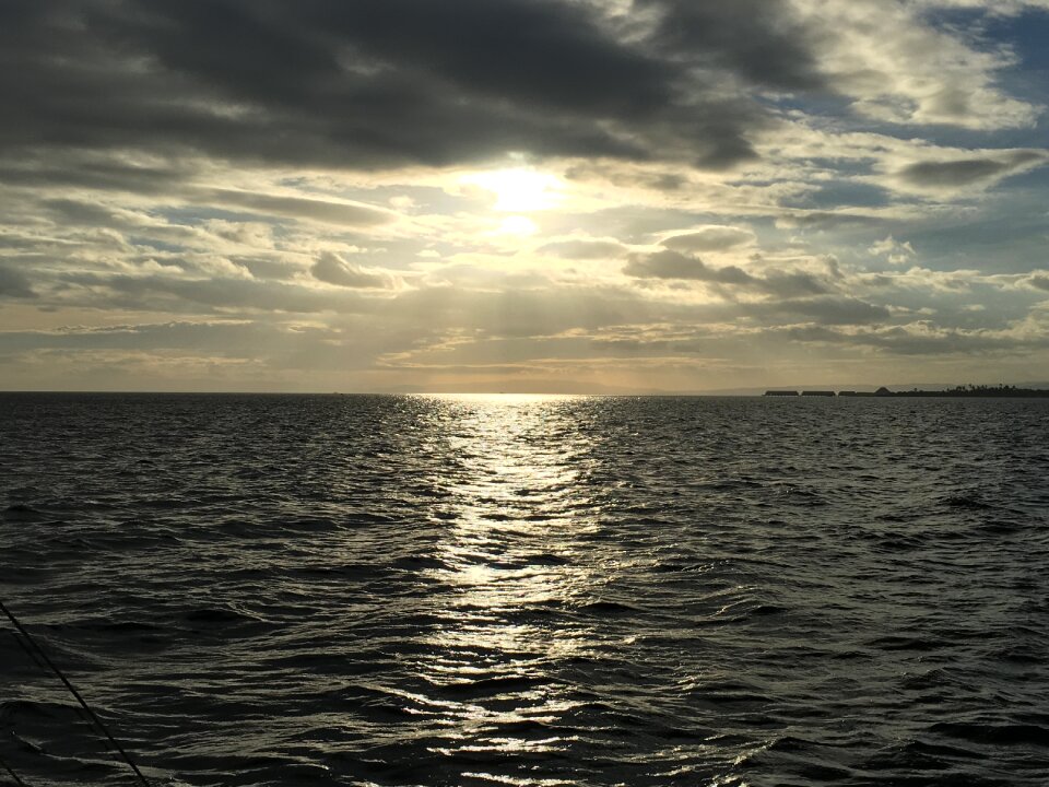 Sunset on Pandanon Island, Cebu, Philippines