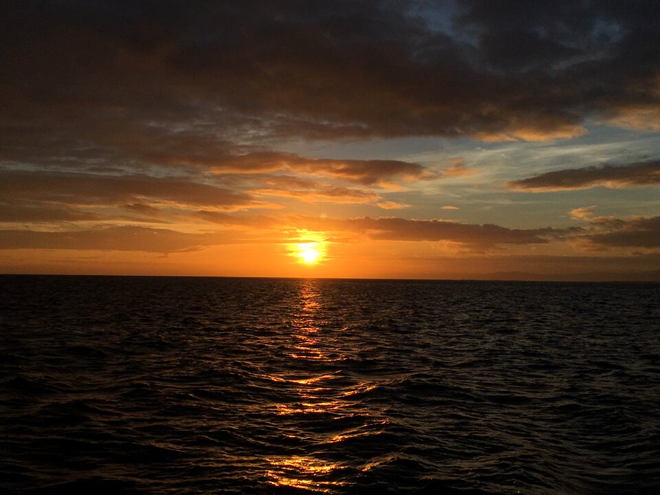Sunset on Pandanon Island, Cebu, Philippines