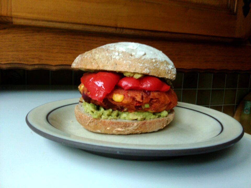 Veggie Burger homemade