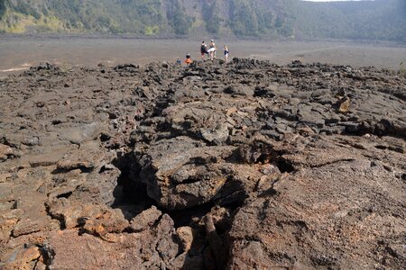 Crater Rim Trail Volcano National Park in Hawaii photo