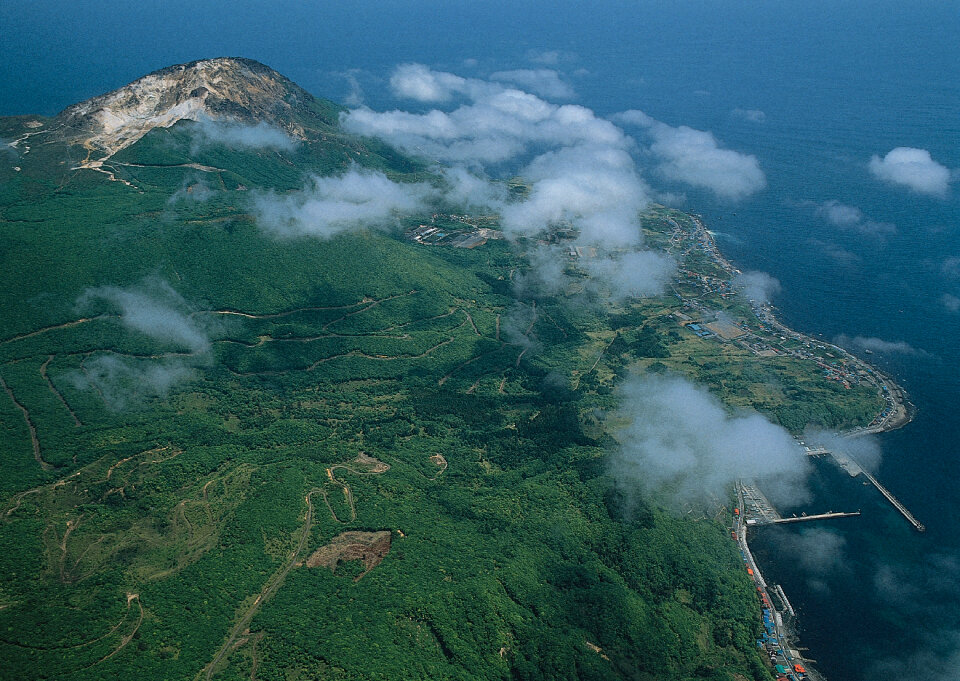 Beauty islands, view from sky