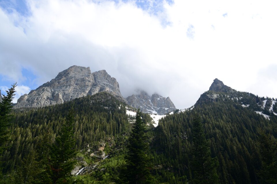 Grand Teton National Park in autumn in Wyoming