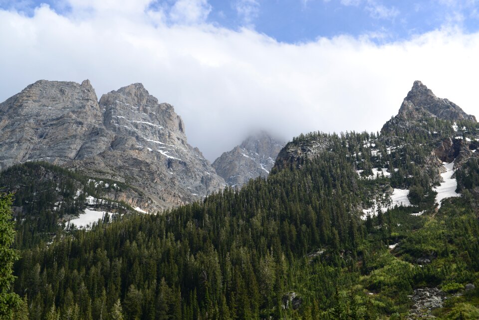 Grand Teton National Park in autumn in Wyoming