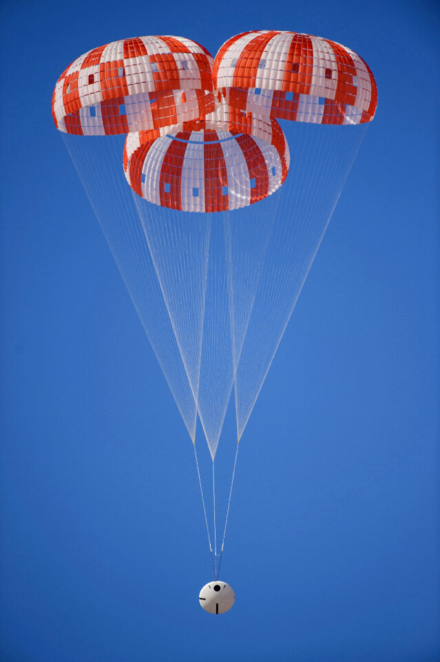 Orion Spacecraft Parachutes