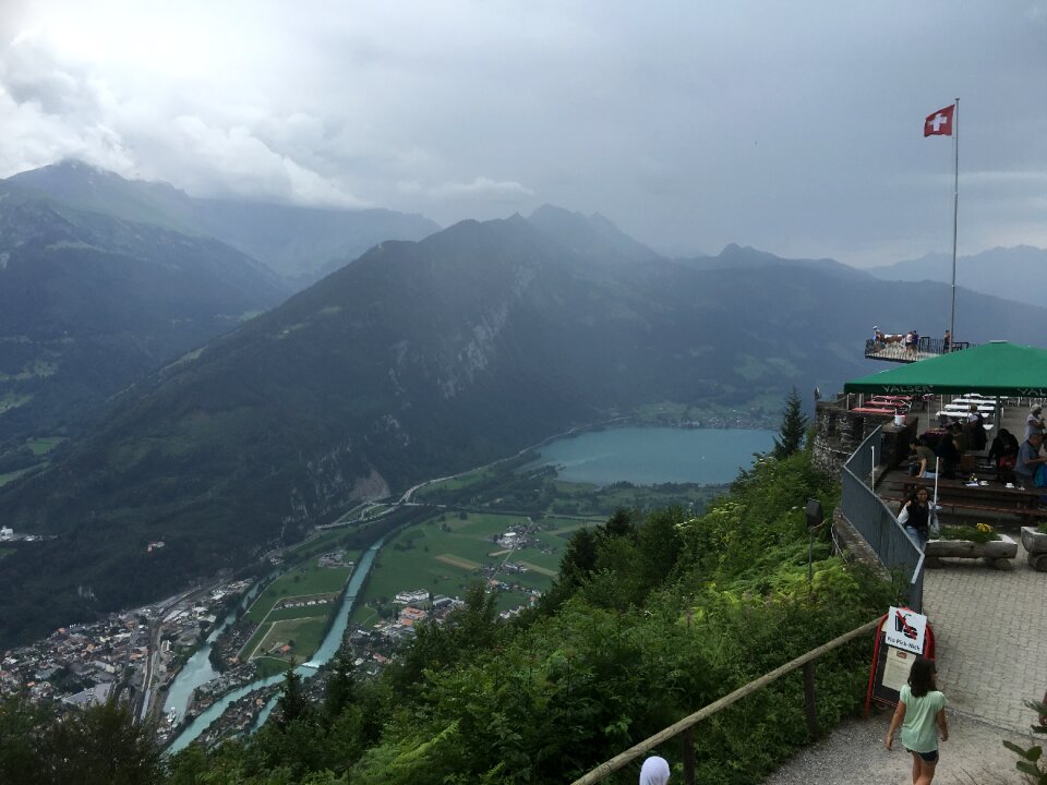 Harderkulm Mountain in Switzerland
