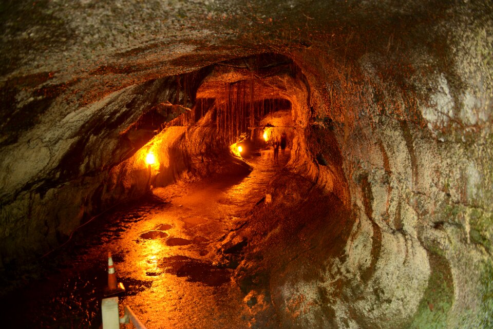 Lava Tube in Hawaii Volcano National Park