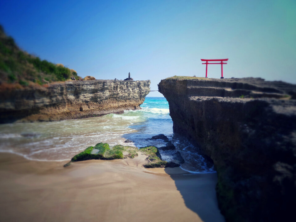 Japanese shrine gate