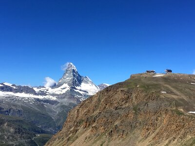 Hiking trail leading to the Oberrothorn