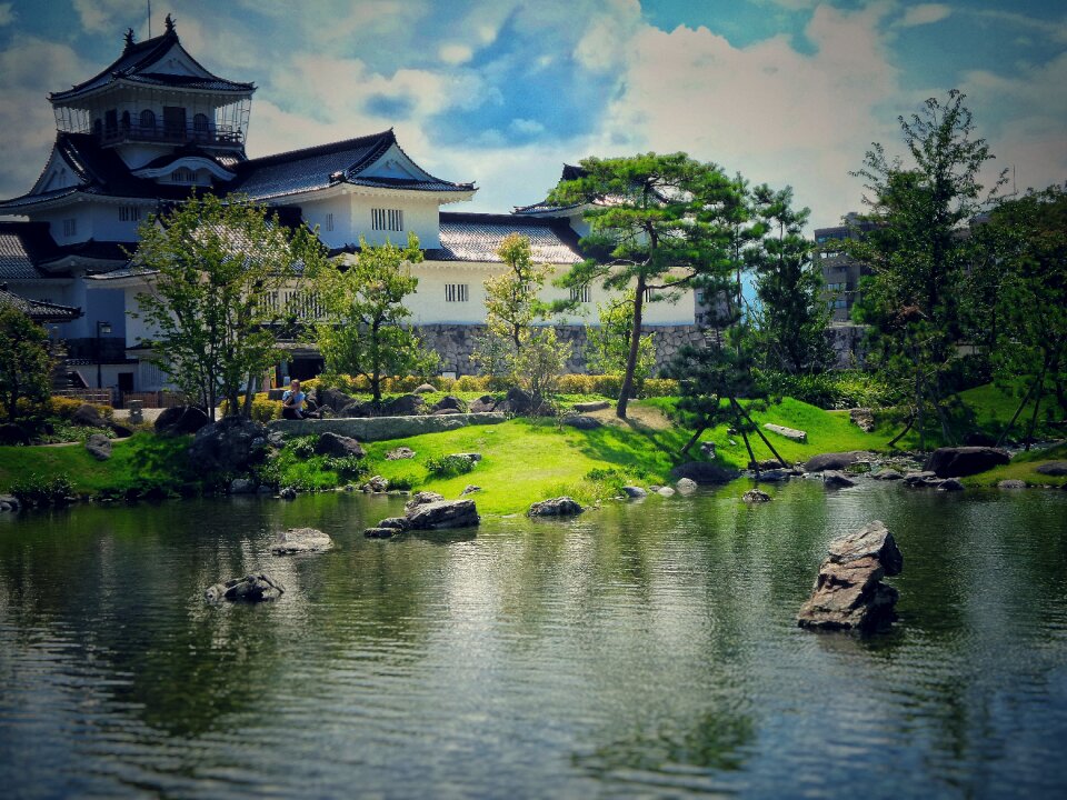 Toyama Castle in Toyama Japan