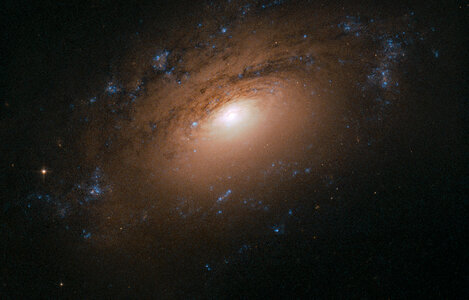 Hubble Captures a dark, gloomy scene