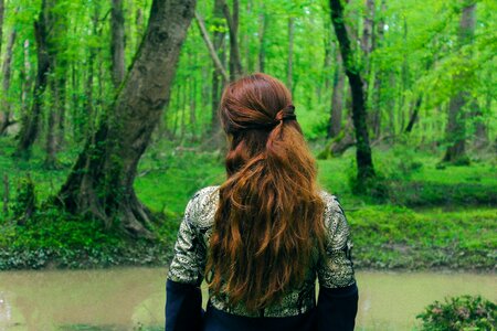 Girl in the Forest