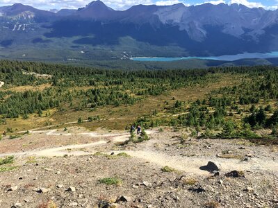 Sulphur Mountain in Banff National Park photo