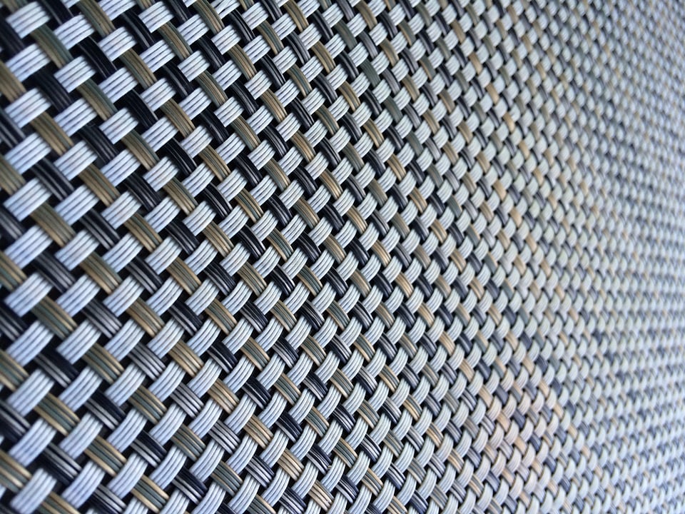Texture woven closeup