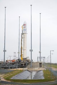 Antares Rocket Set to Launch photo