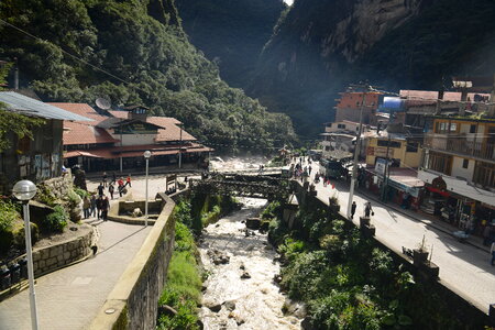 Machu-Picchu Peru South America Cusco Agua Caliente photo