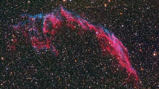 Supernova remnant photo