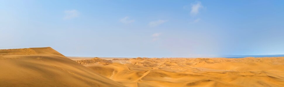 World famous dune 45 near Sossusvlei in the Namib Desert photo