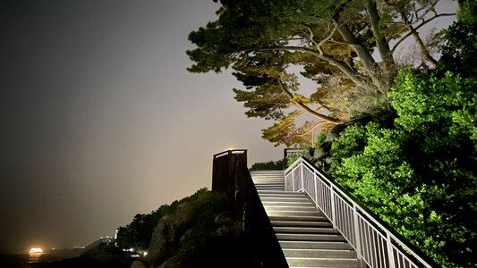 Nightscape Haeundae Beach in Busan South Korea