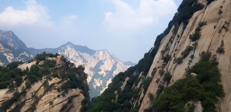 Mount Hua in Shaanxi province, China