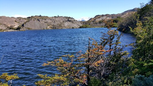 Torres Del Paine National Park, Chile Pehoe lake