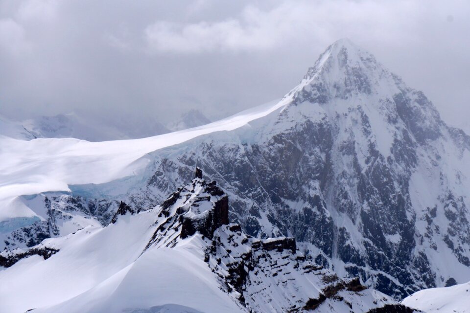 Clouds Over Alaska's Wrangell Mountains