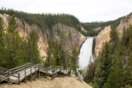South Rim of the Grand Canyon of the Yellowstone