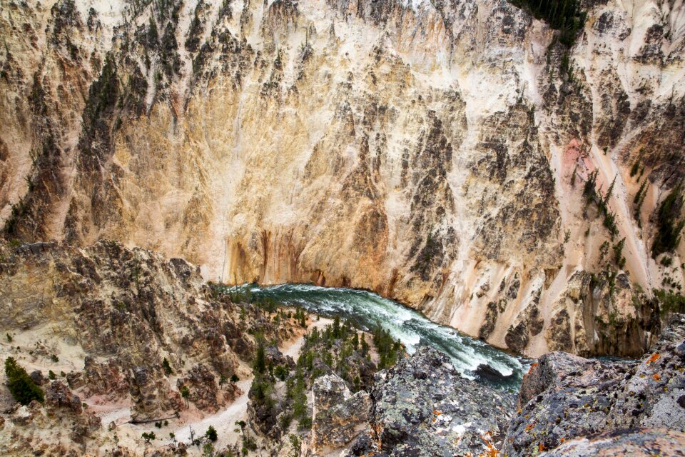 South Rim of the Grand Canyon of the Yellowstone