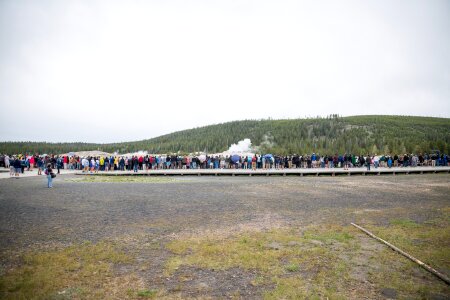 Old Faithful, Yellowstone Nationalpark, Wyoming