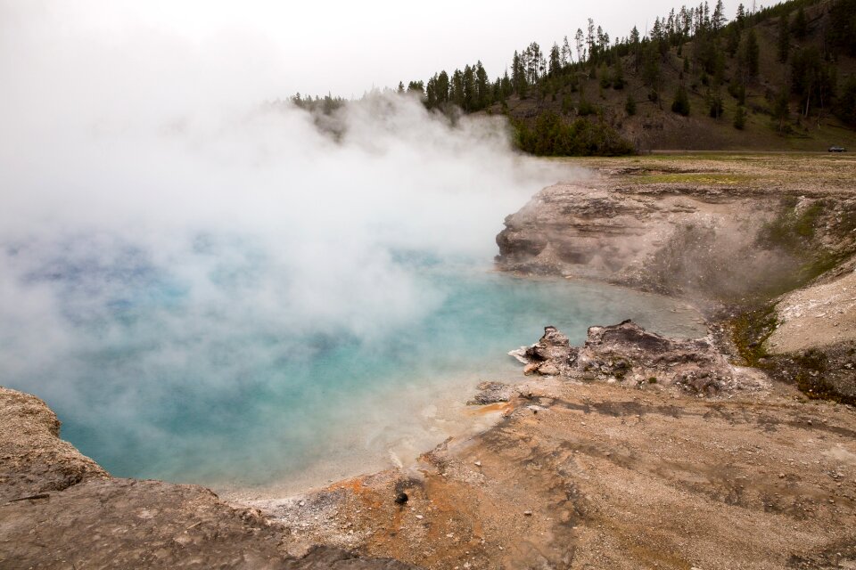 Old Faithful, Yellowstone Nationalpark, Wyoming