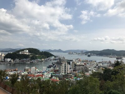 Tongyeong city of South Korea