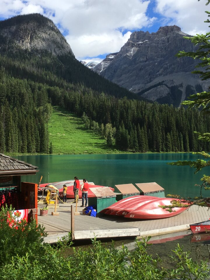 Beautiful Nature of Lake Louise in Banff National Park, Canada