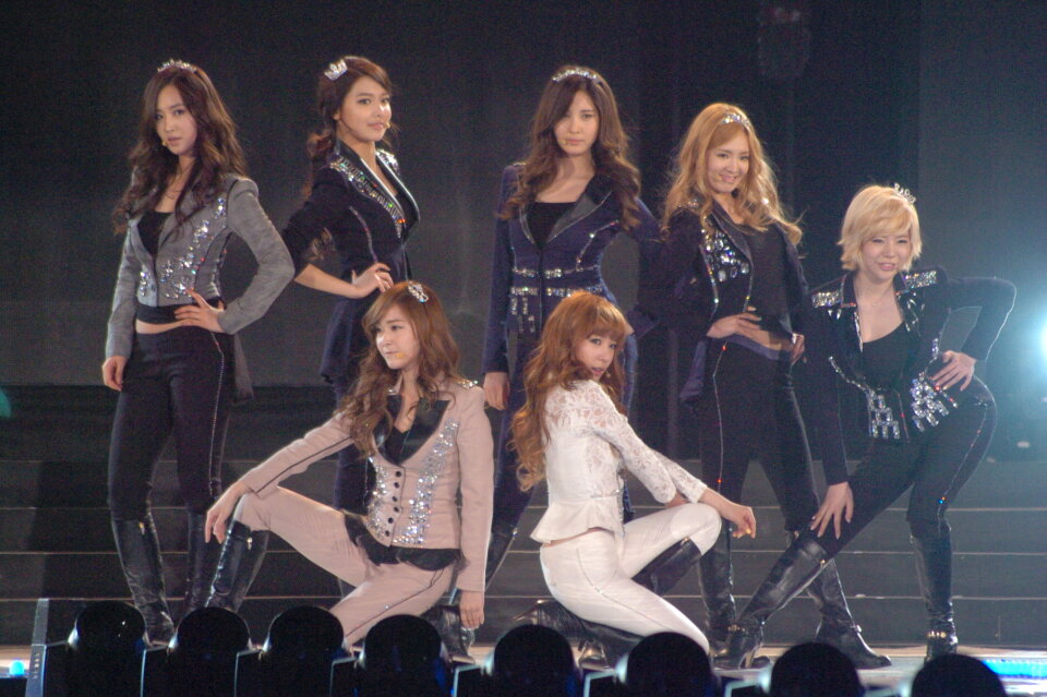 Idol group Girls Generation photo