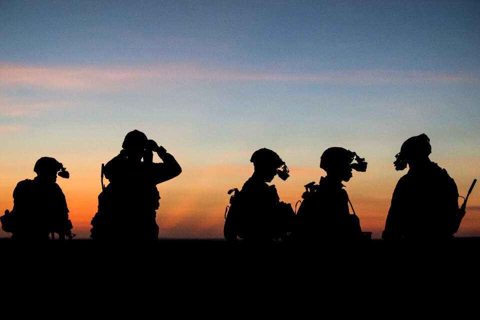 Army Soldiers Night Vision Training