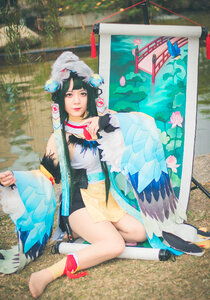 outdoor cosplay girl japanese style
