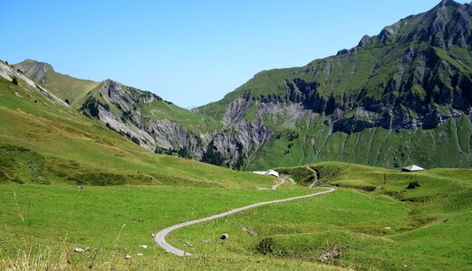 Hiking Path on Schynige Platte, Switzerland
