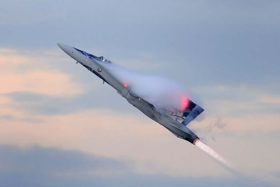 the Canadian Forces 2012 F18 Demonstration Team