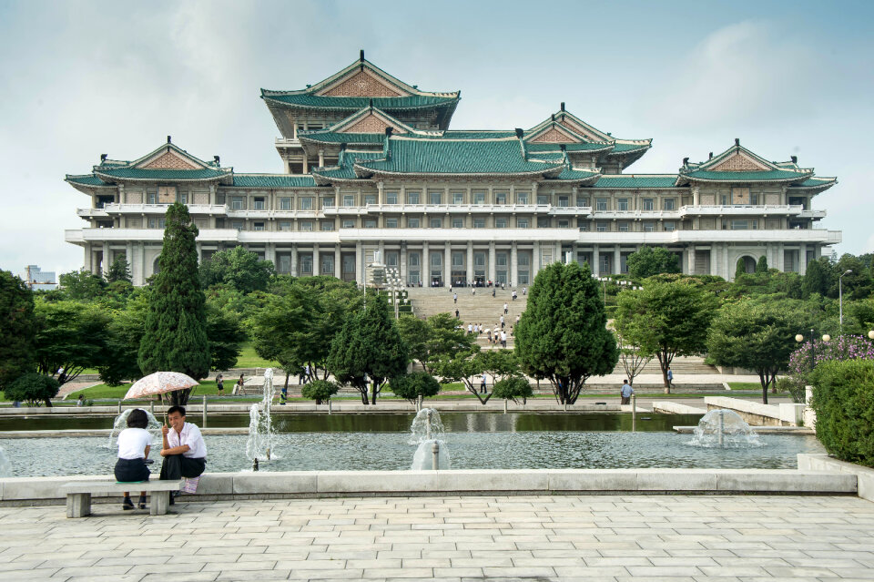 Kim Il Sung Square is Pyongyang’s central square
