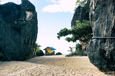 Borawan Island in Quezon Province