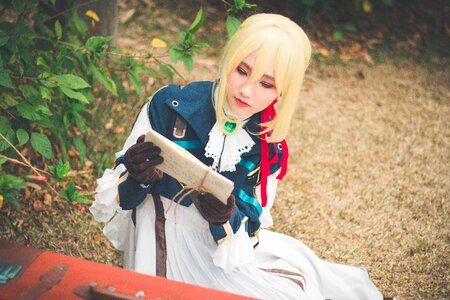 Charming Asian girl in japanese costume