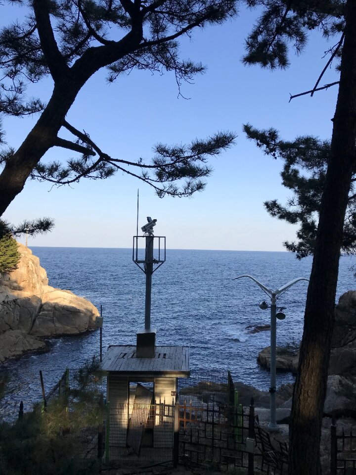 Hajodae Pavilion is a famous tourist spot
