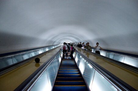 The Puhung subway station on a working day photo
