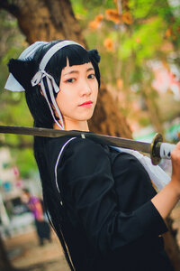 Portrait of Japan anime cosplay woman photo