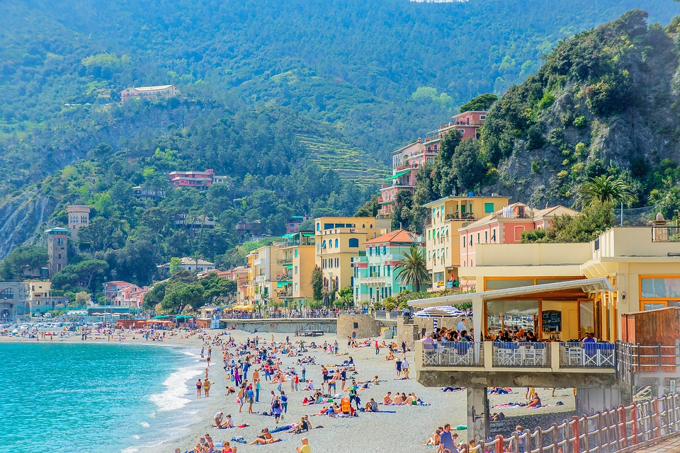 Amalfi coast scenic shoreline